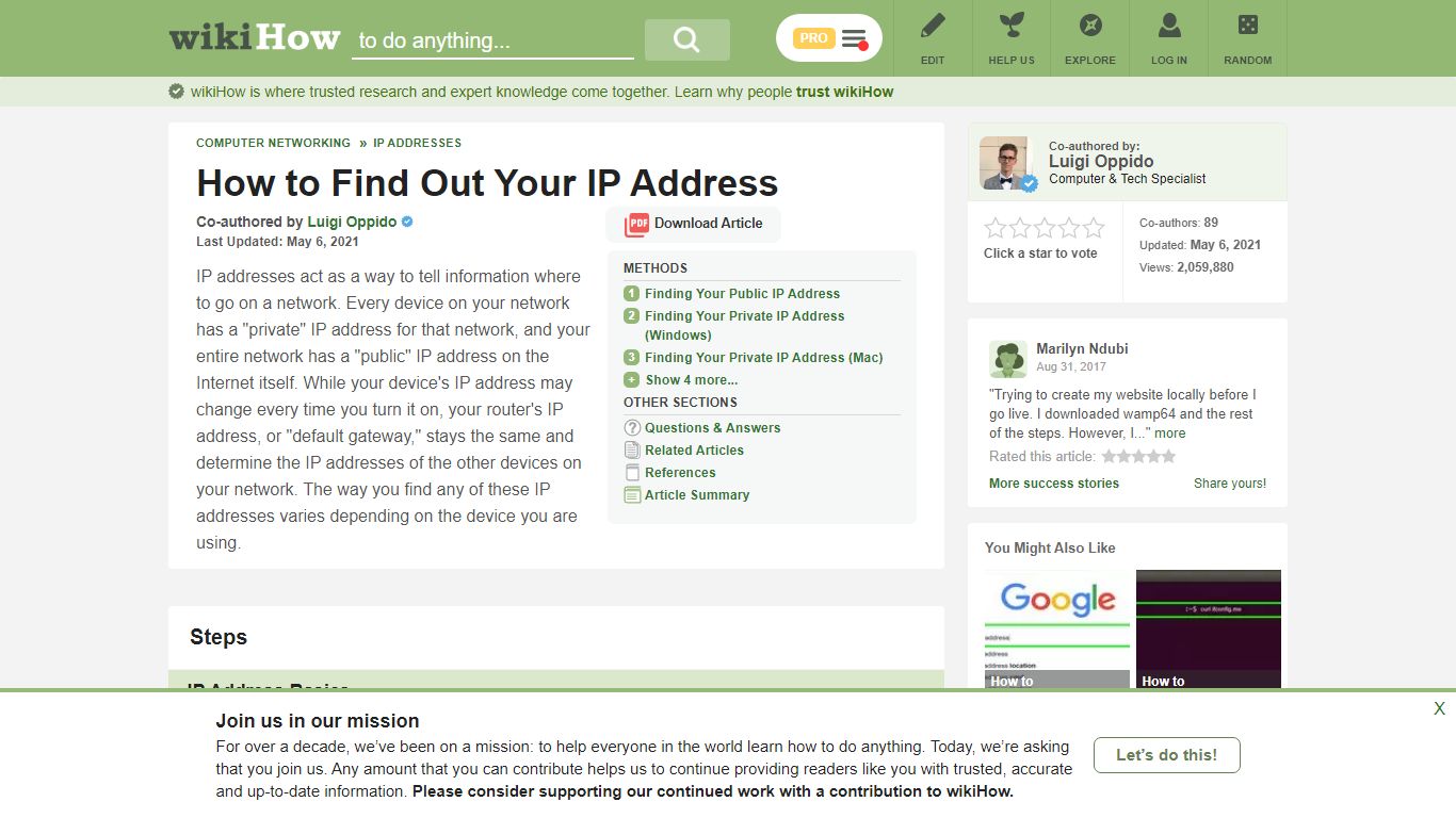 7 Ways to Find Out Your IP Address - wikiHow