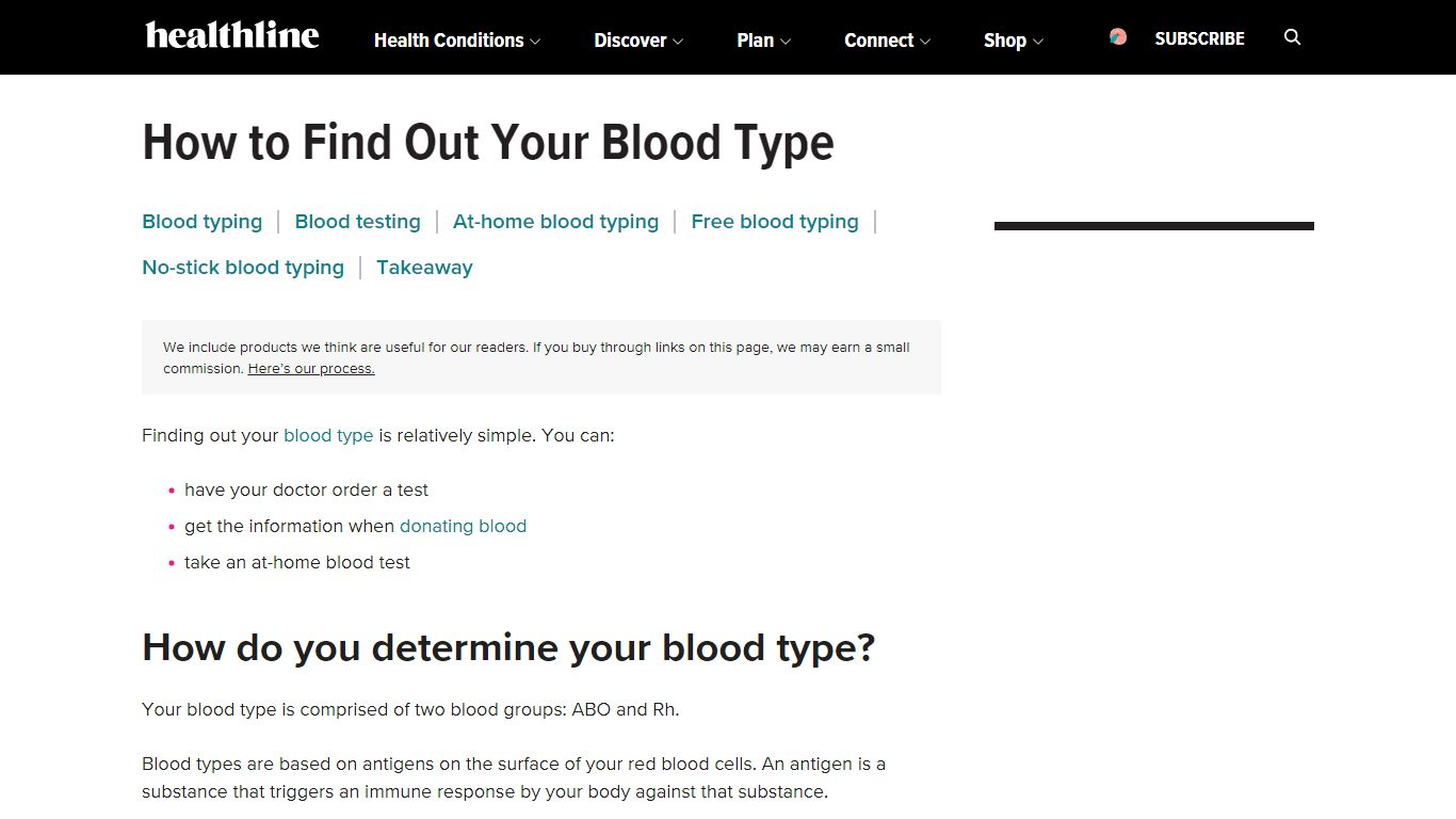 How to Find Out Your Blood Type: Home Testing & More - Healthline